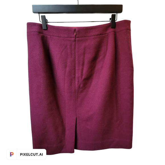 J Crew Wool Pencil Skirt - Picture 2 of 4